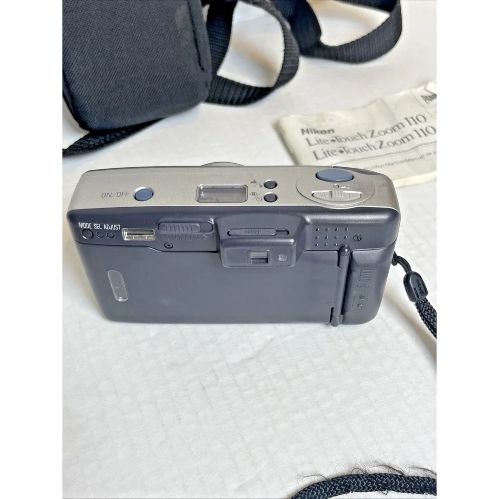 Nikon Lite-Touch Zoom 110 AF 35mm Point & Shoot TESTED & WORKS/NEW BATTERY &Case